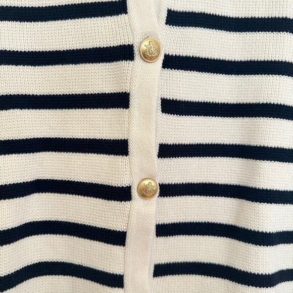 J.Crew Relaxed Emilie Lady Jacket In Stripe 100% Cotton XXL - Picture 4 of 13